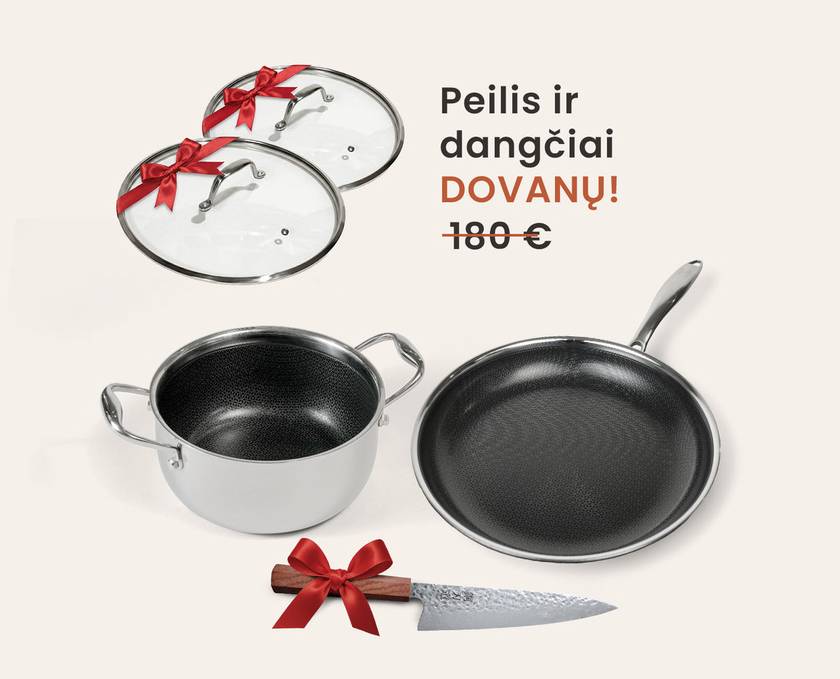 HANZO 3-in-1 virtuvės rinkinys
