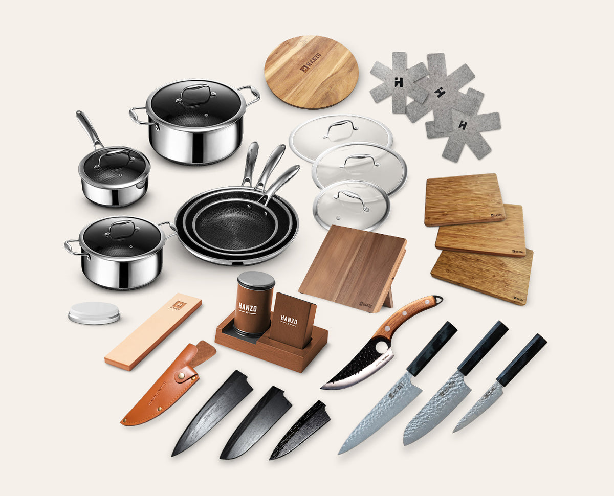 25 dalių Hanzo virtuvės rinkinys