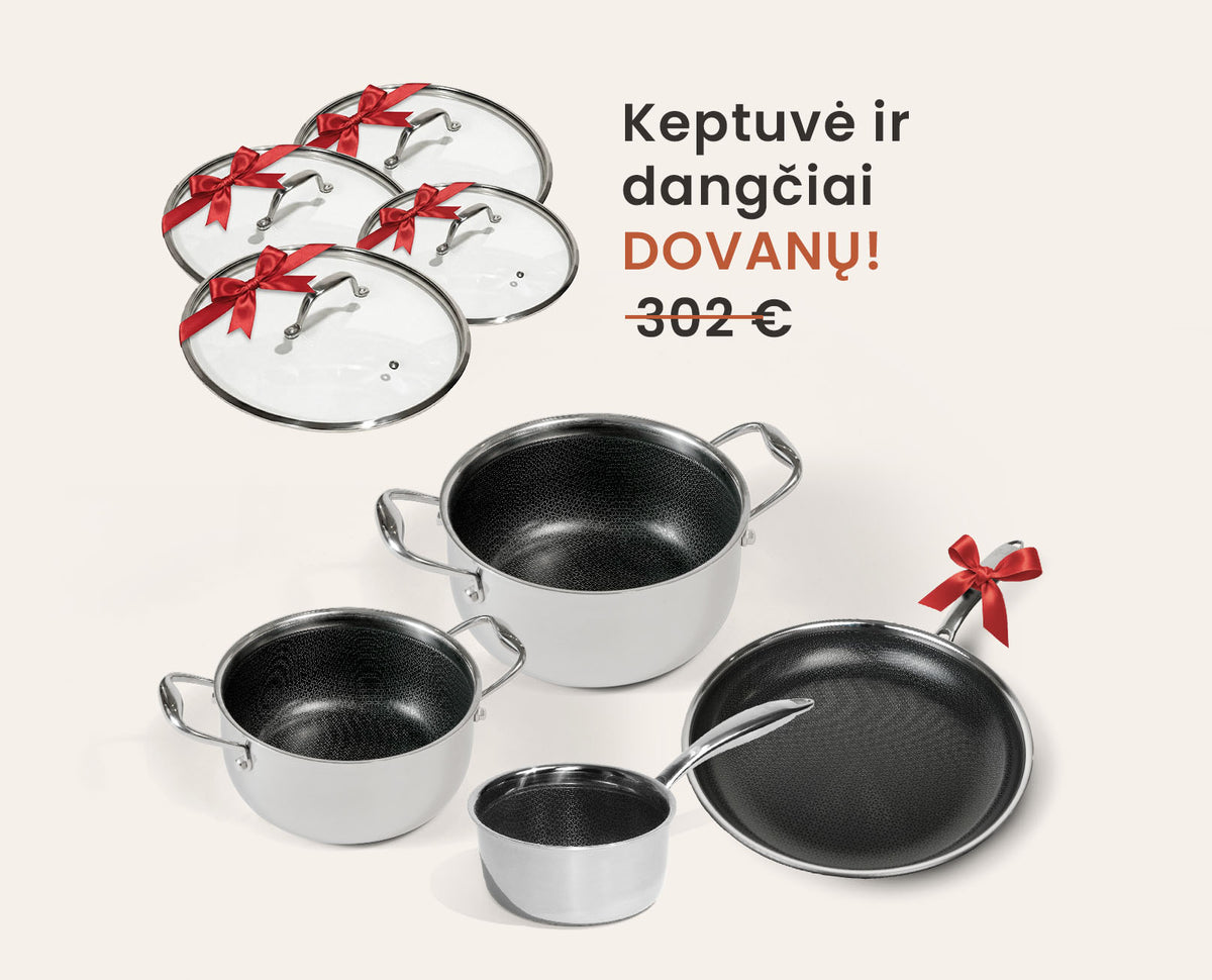 Hoto™ puodų rinkinys + DOVANA