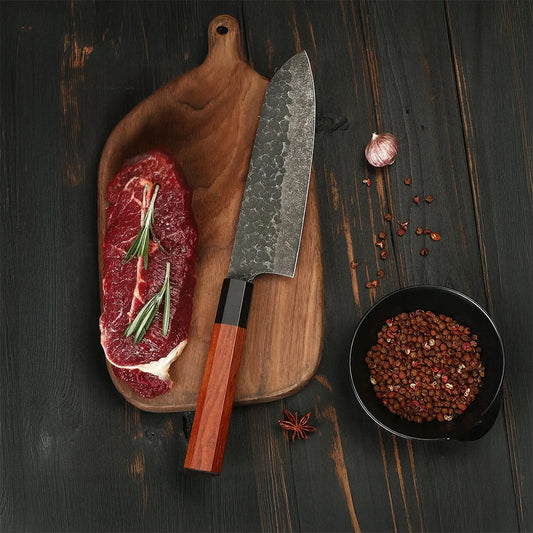 Santoku šefo peilis
