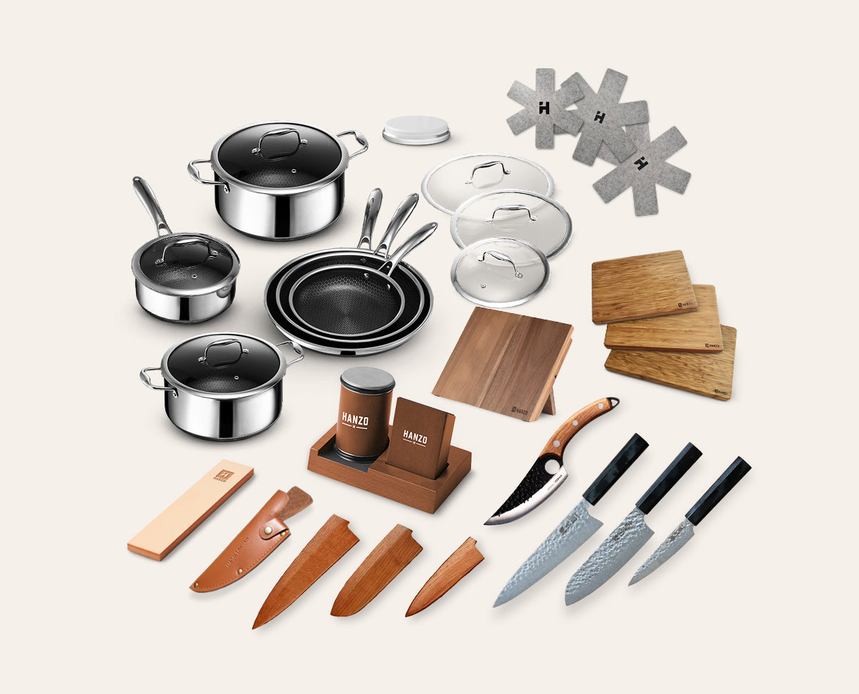 25 dalių Hanzo virtuvės rinkinys