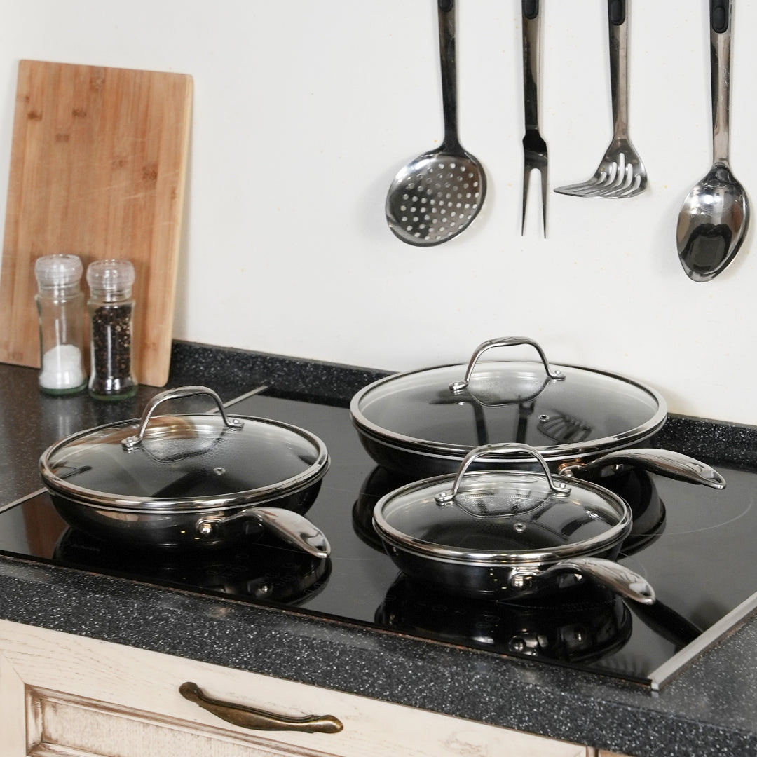 6 dalių Hoto™ keptuvių rinkinys