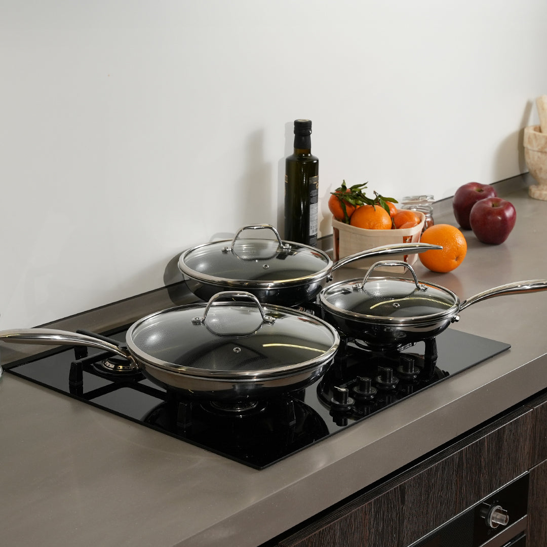 6 dalių Hoto™ keptuvių rinkinys