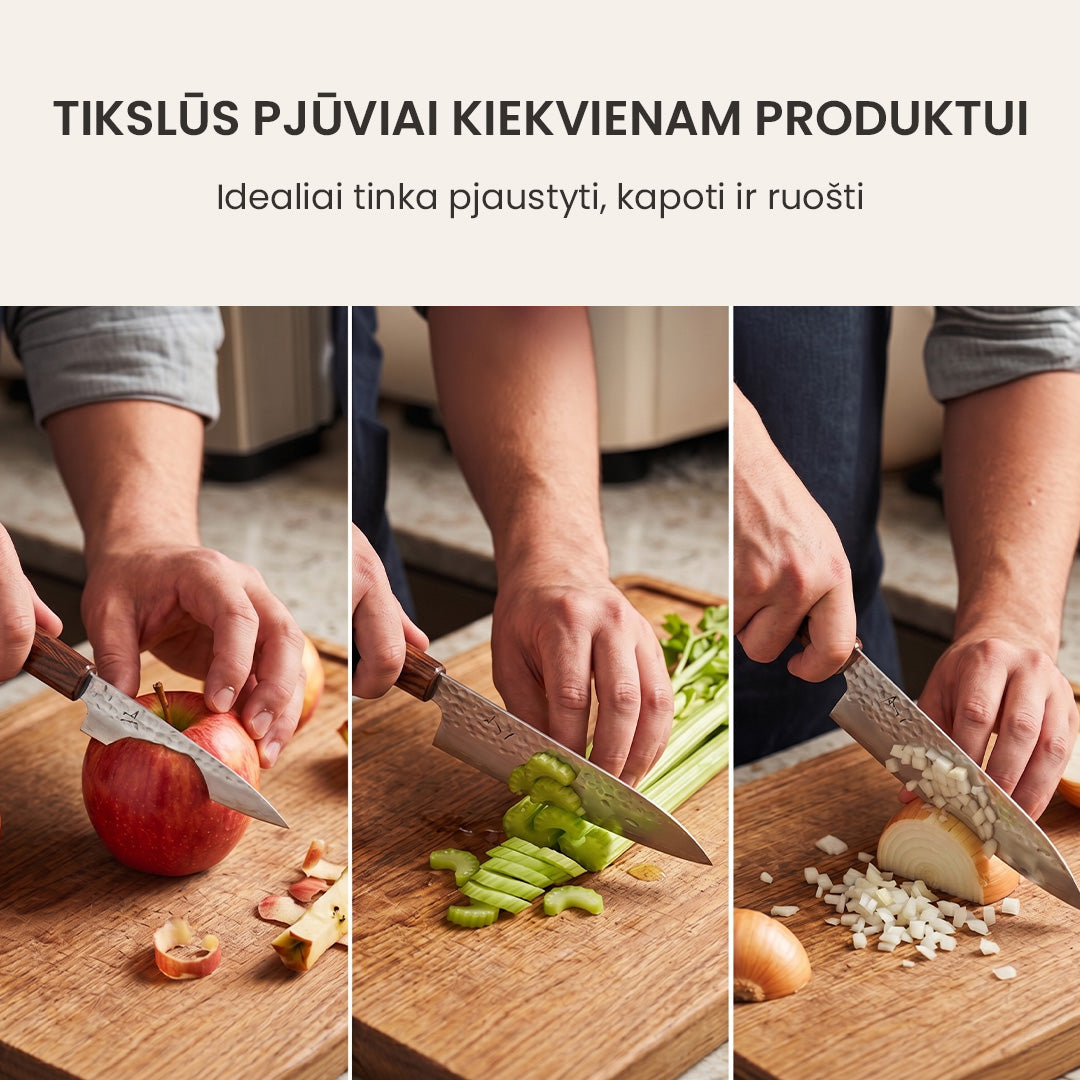 “Harumi” peilių rinkinys + DOVANA