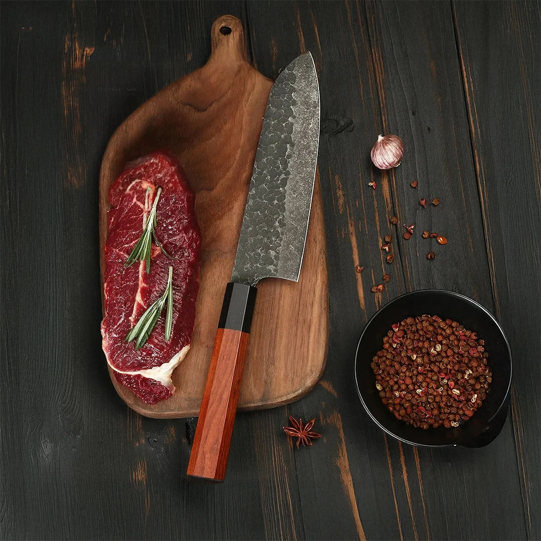 Santoku šefo peilis